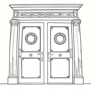 Doors Coloring Pages