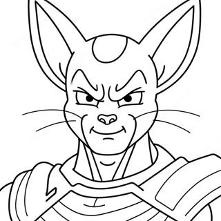 Beerus Coloring Pages