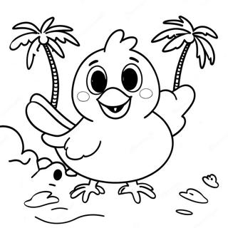 Chicka Chicka Boom Boom Coloring Page 19781-15921