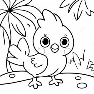 Chicka Chicka Boom Boom Coloring Page 19781-15923