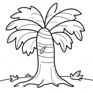 Colorful Chicka Chicka Boom Boom Tree Coloring Page 19782-15928