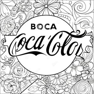 Coca Cola Logo Coloring Page 19791-15930