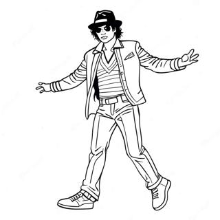 Michael Jackson Coloring Pages