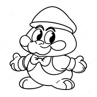 Goomba Coloring Page 19861-15984