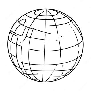 Disco Ball Coloring Page 19871-15995