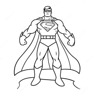 Superhero Dad Coloring Page 19882-16006