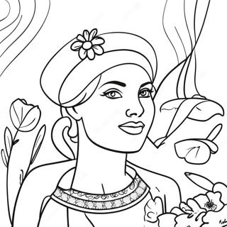 Women's Day Coloring Pages