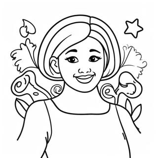 Women S Day Celebration Coloring Page 19901-16032