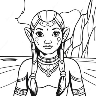 Avatar The Way Of Water Coloring Page 19911-16024