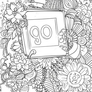 Binder Cover Coloring Page 19921-16035