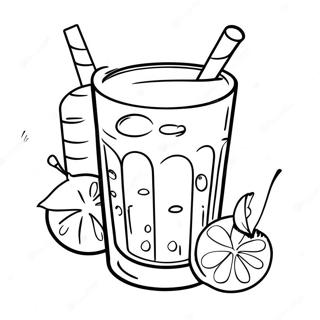 Drink Coloring Pages