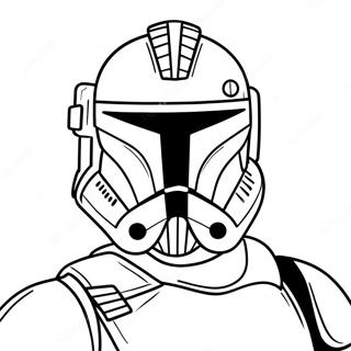 Arc Trooper Clone Trooper Coloring Page 19951-16058