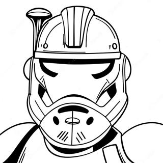 Arc Trooper Clone Trooper Coloring Page 19951-16059