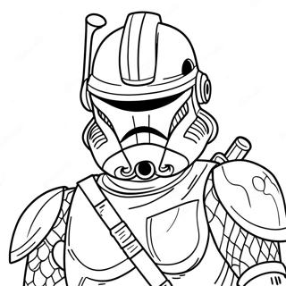 Fearless Arc Trooper Coloring Page 19952-16063