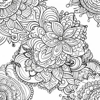 Henna Mandala Coloring Page 19971-16074