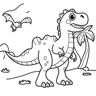 Dinosaurs Coloring Pages