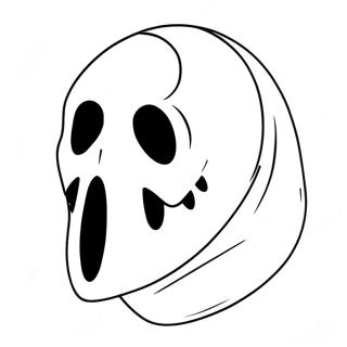 Scream Coloring Pages