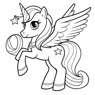 Celestia My Little Pony Coloring Page 20031-16127