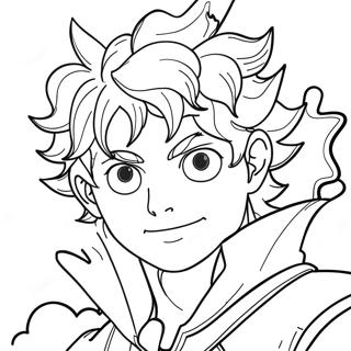 Black Clover Coloring Pages