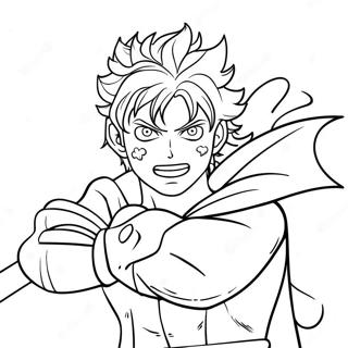 Black Clover Coloring Page 20051-16143