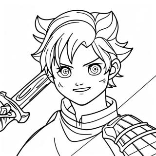 Black Clover Coloring Pages