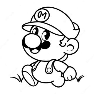 Super Mario Odyssey Cappy Coloring Page 20081-16161