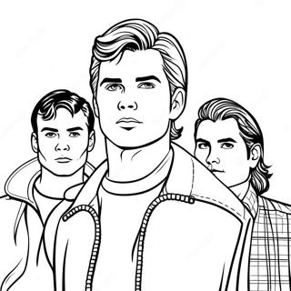 The Outsiders Coloring Page 20091-16167