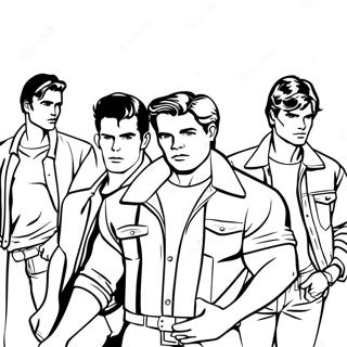 The Outsiders Coloring Page 20091-16168