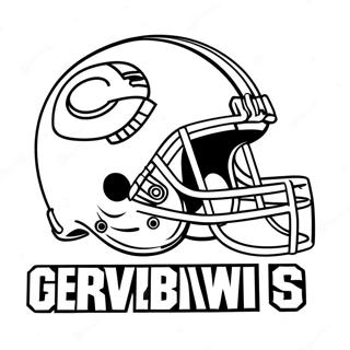 Cleveland Browns Logo Coloring Page 20131-16203