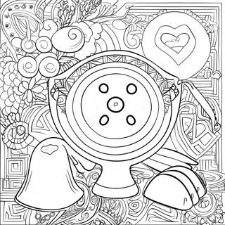 Yom Kippur Traditional Symbols Coloring Page 20141-16210