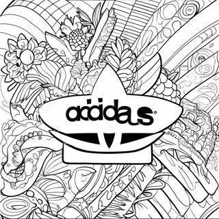 Adidas Logo Coloring Page 20151-16217