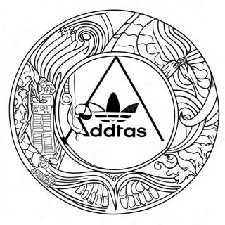 Adidas Logo Coloring Page 20151-16219