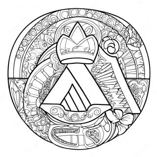 Adidas Logo Coloring Page 20151-16220