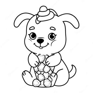 Rainbow Puppycorn Coloring Page 20162-16226