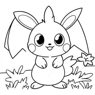 Pokemon Easter Egg Hunt Coloring Page 20211-16268