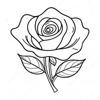 Gangsta Tattoo Rose Coloring Page 2022-1661