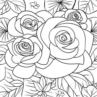 Roses Coloring Page 20251-16299