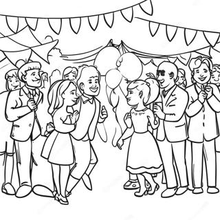 Homecoming Celebration Coloring Page 20311-16345