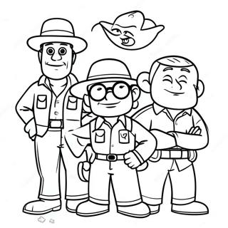 Onward Movie Characters Coloring Page 20381-16402