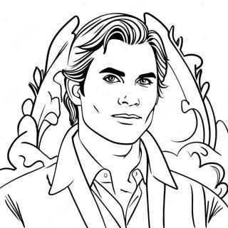 Vampire Diaries Coloring Page 20401-16416