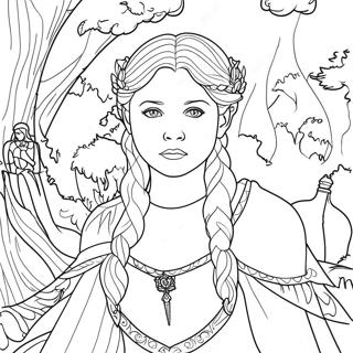 Game Of Thrones Coloring Page 20411-16426