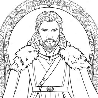 Game Of Thrones Coloring Page 20411-16427