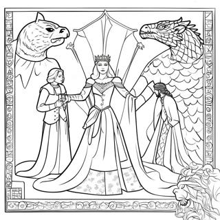 Game Of Thrones Coloring Page 20411-16428