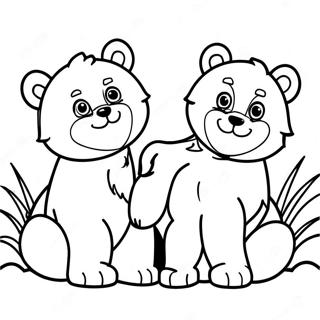 Cubs Coloring Page 20431-16440