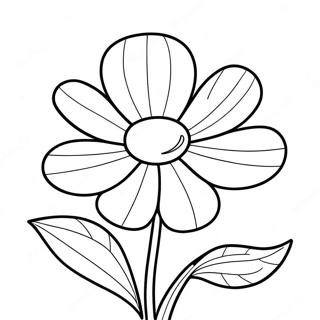 Buttercup Flower Coloring Page 20441-16446