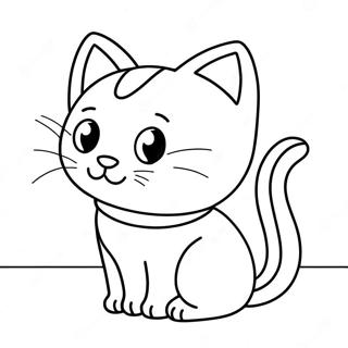 Cat Kid Coloring Pages