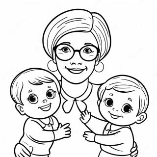 Nana Coloring Pages