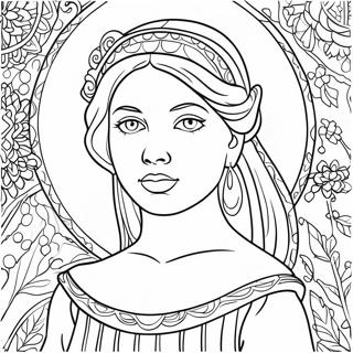 Isabella Encanto Coloring Pages