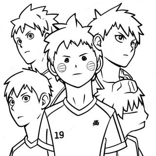 Haikyuu Coloring Page 20551-16533