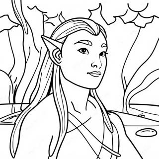 Avatar Way Of Water Coloring Page 20571-16549